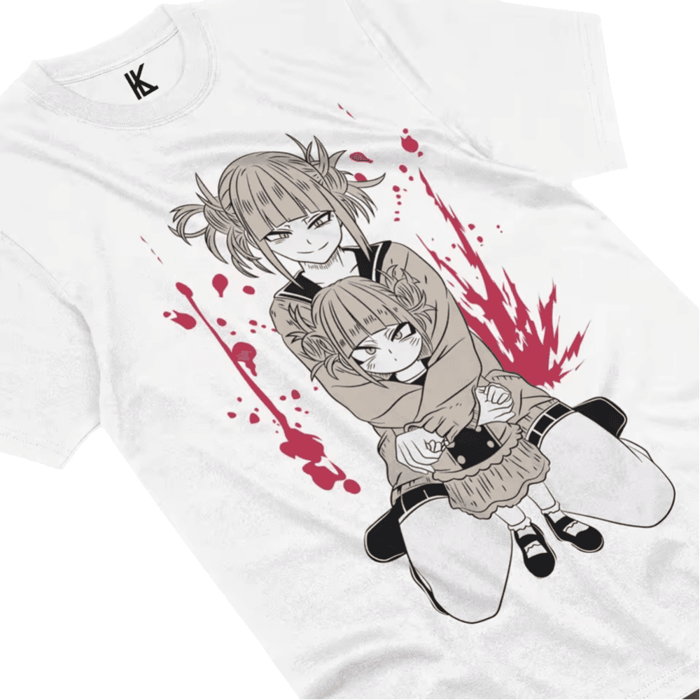 My Hero Academia Anime Himiko Toga Polyester T-Shirt — detail 1