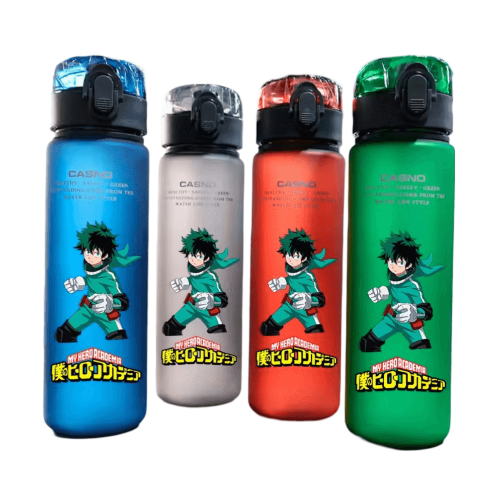 My Hero Academia Anime Izuku Midoriya Water Bottle