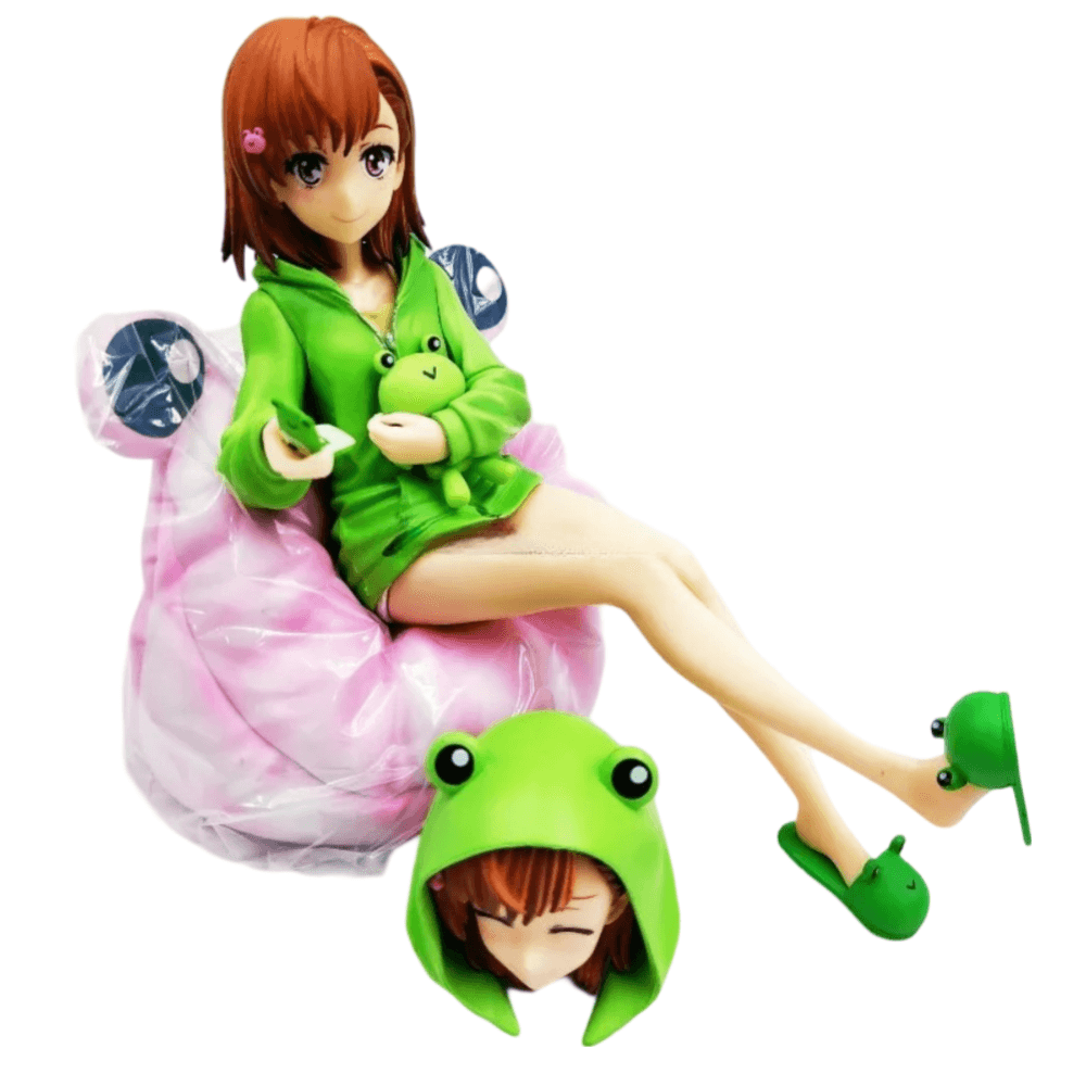 Anime A Certain Magical Index Mikoto Misaka Gekota Action Figure Toy