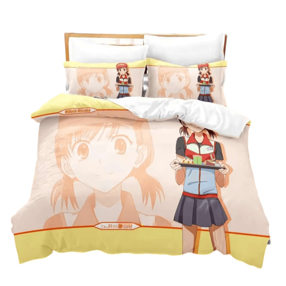 Anime A Certain Magical Index Misaka Mikoto Bedding Set