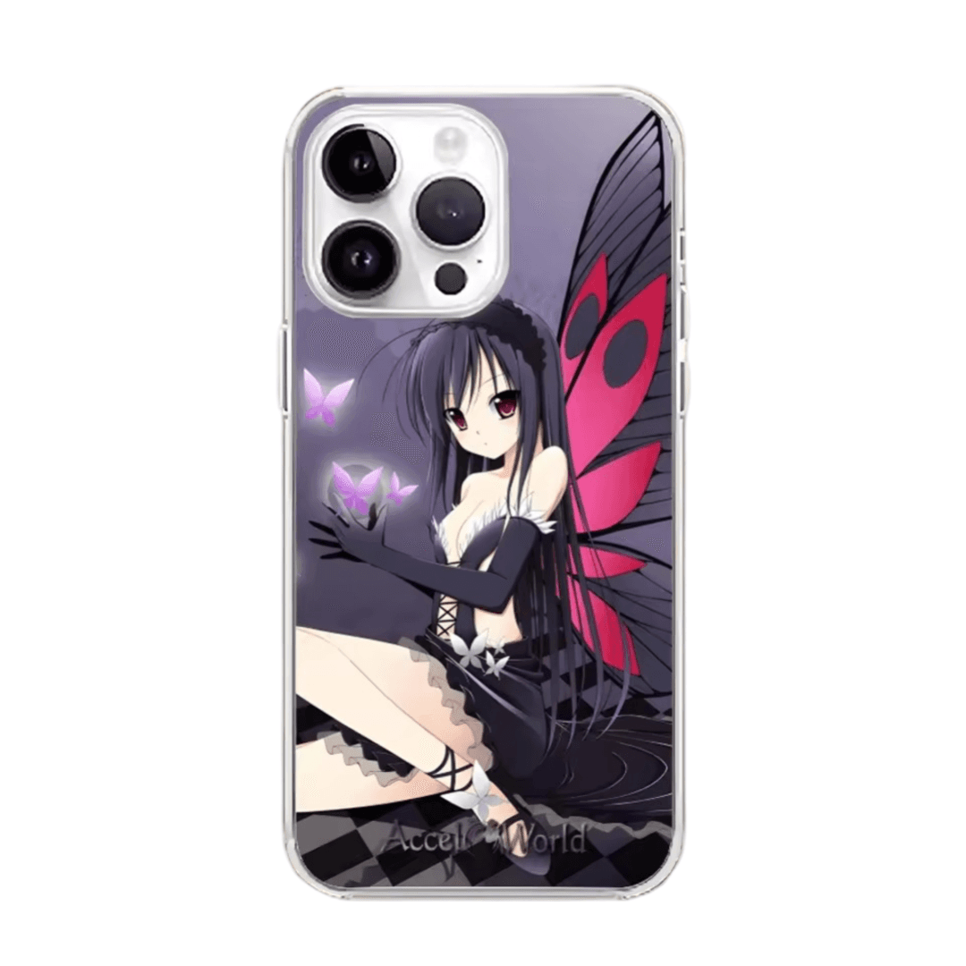 Accel World Anime Kuroyukihime Mobile Phone Case For iPhone