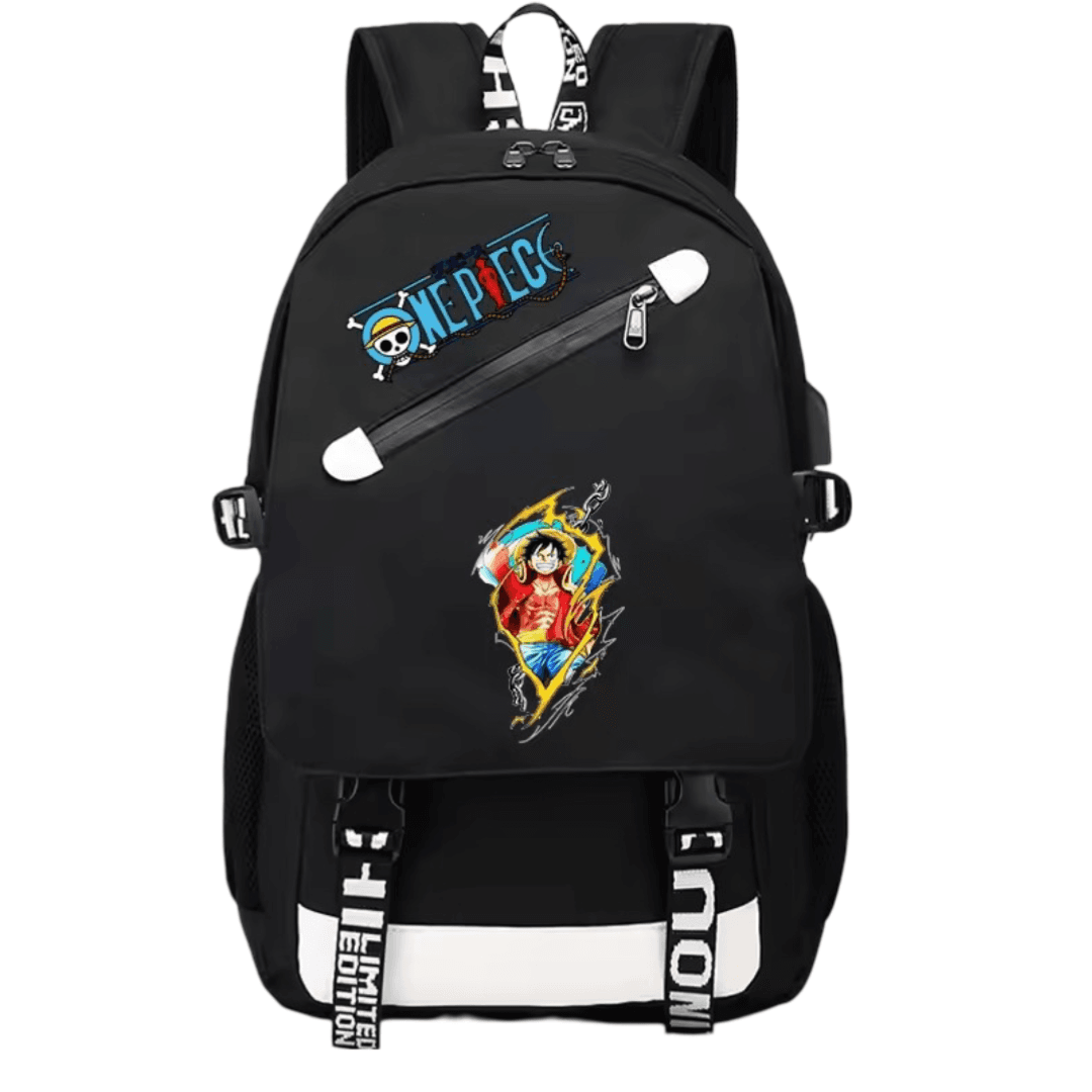 One Piece Anime Luffy Backpack For Students