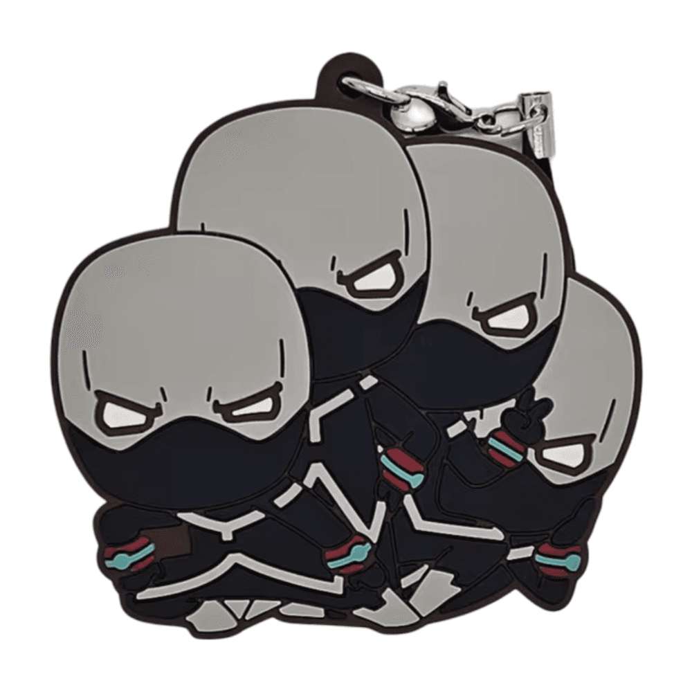 My Hero Academia Anime Twice Rubber Keychain