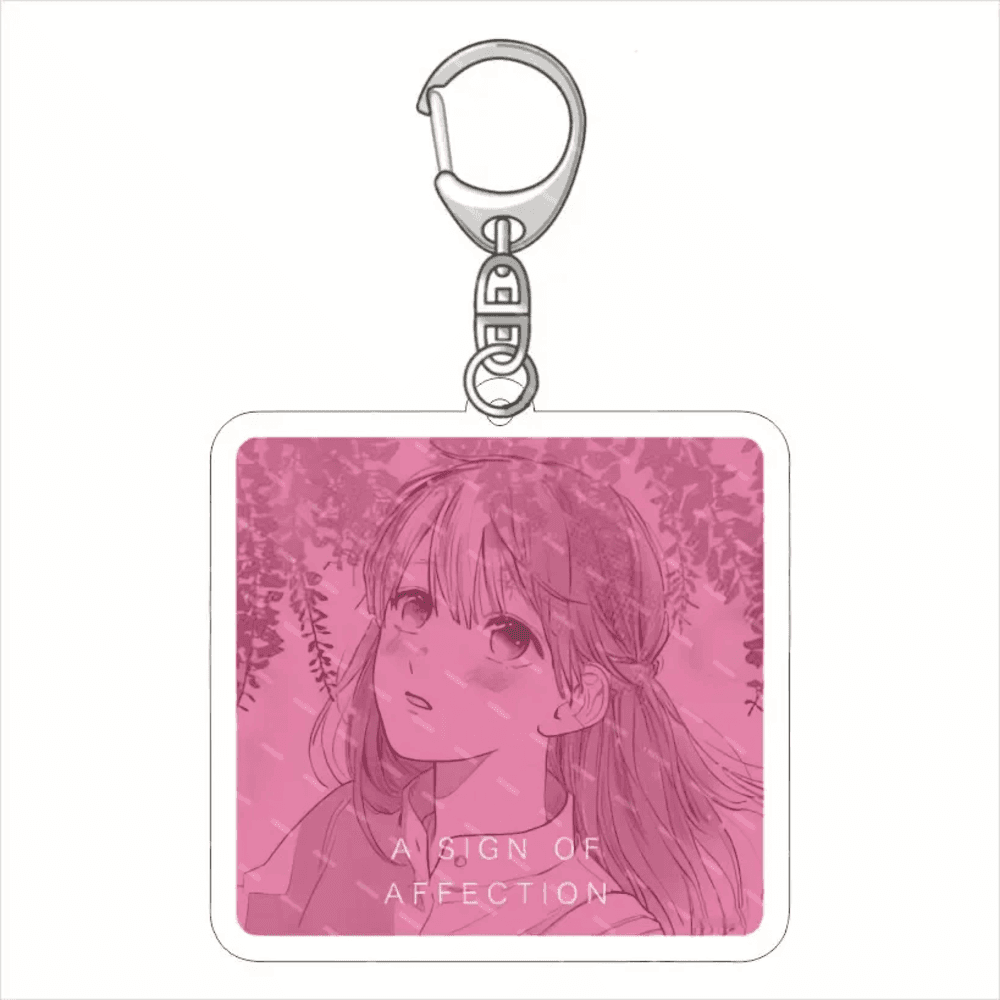 A Sign of Affection Anime Yuki Itose Acrylic Keychain
