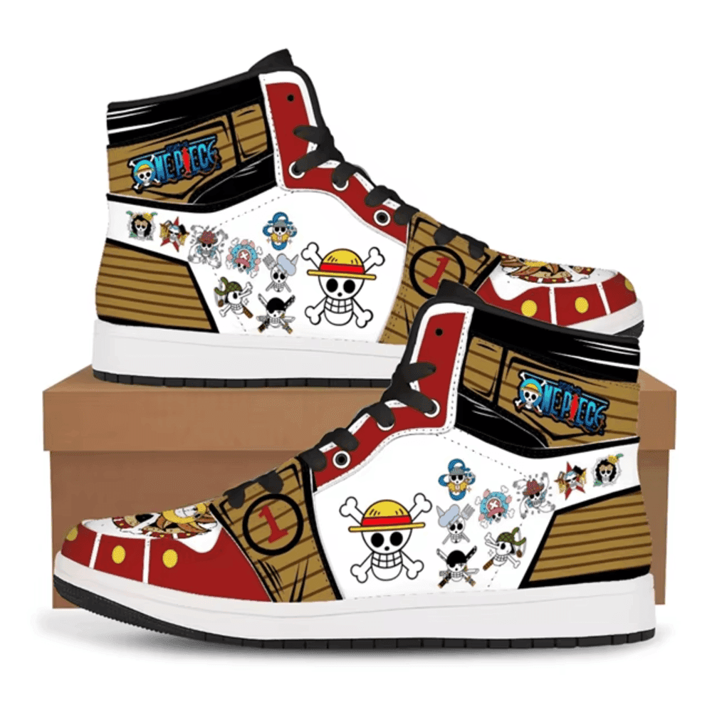 Anime One Piece Skull Casual Shoes For Women