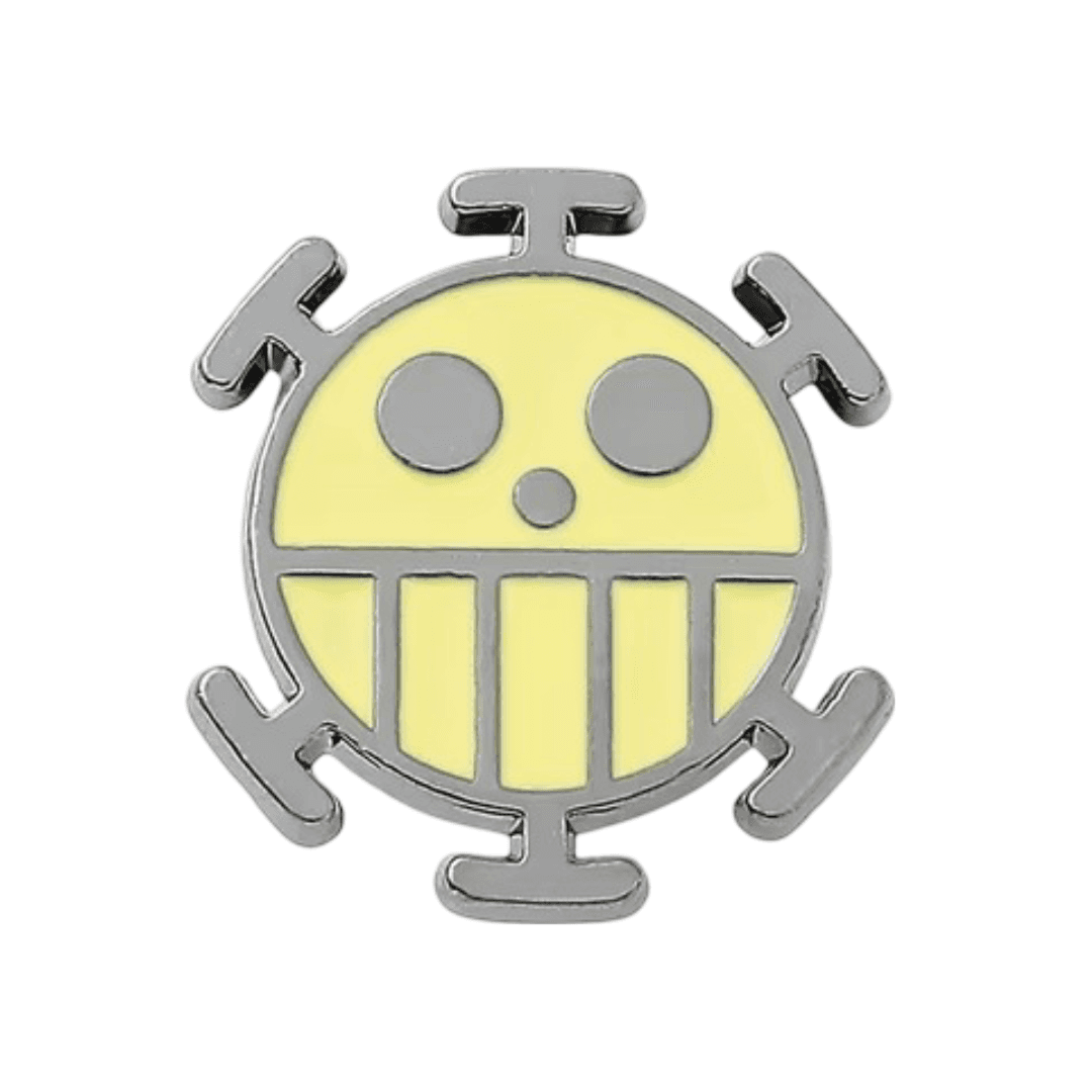 Anime One Piece Heart Pirates Enamel Pin