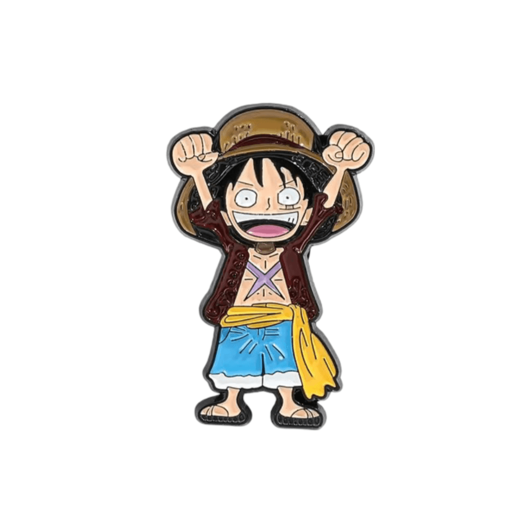 Anime One Piece Monkey D. Luffy Metal Enamel Pin