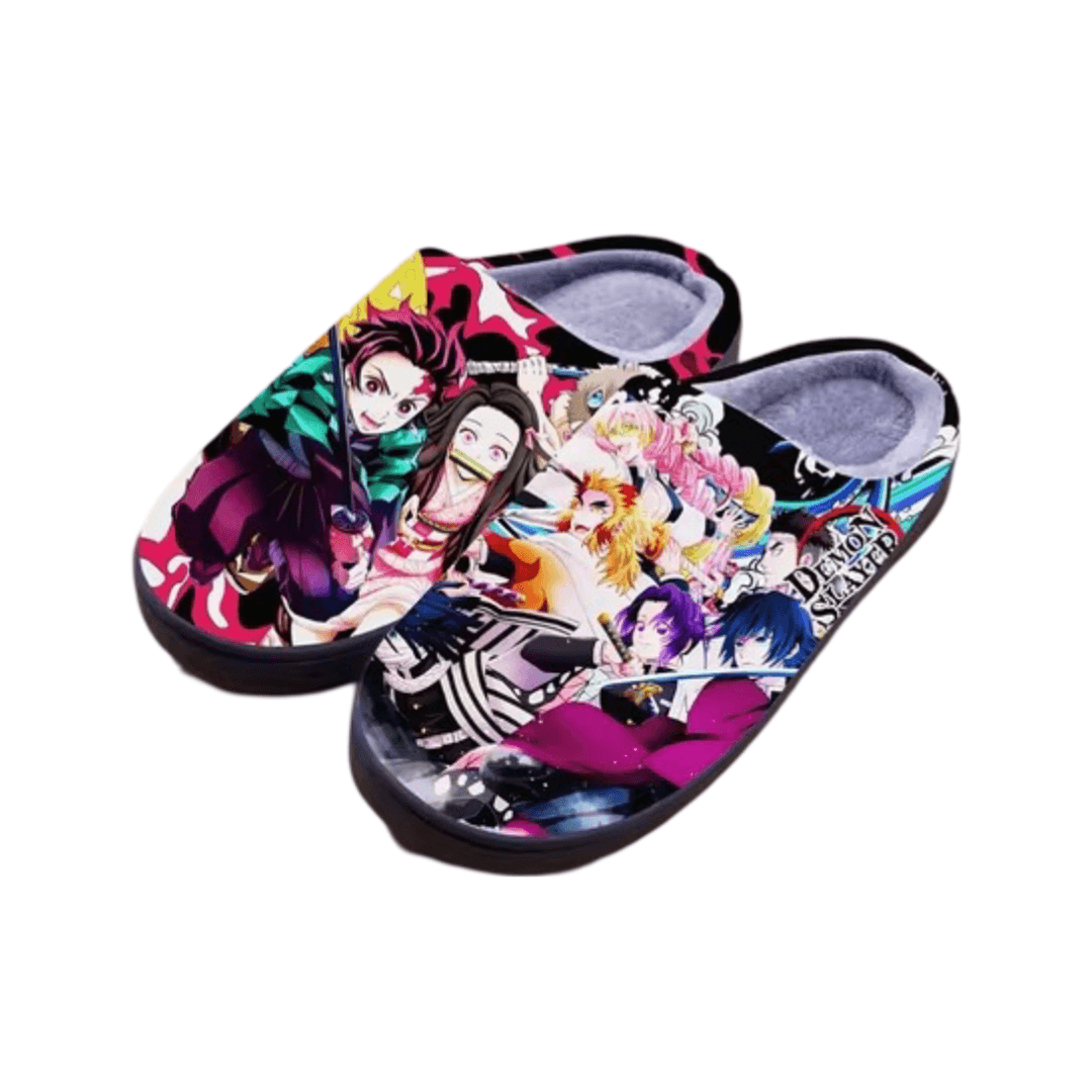 Anime Demon Slayer Character Winter Slippers