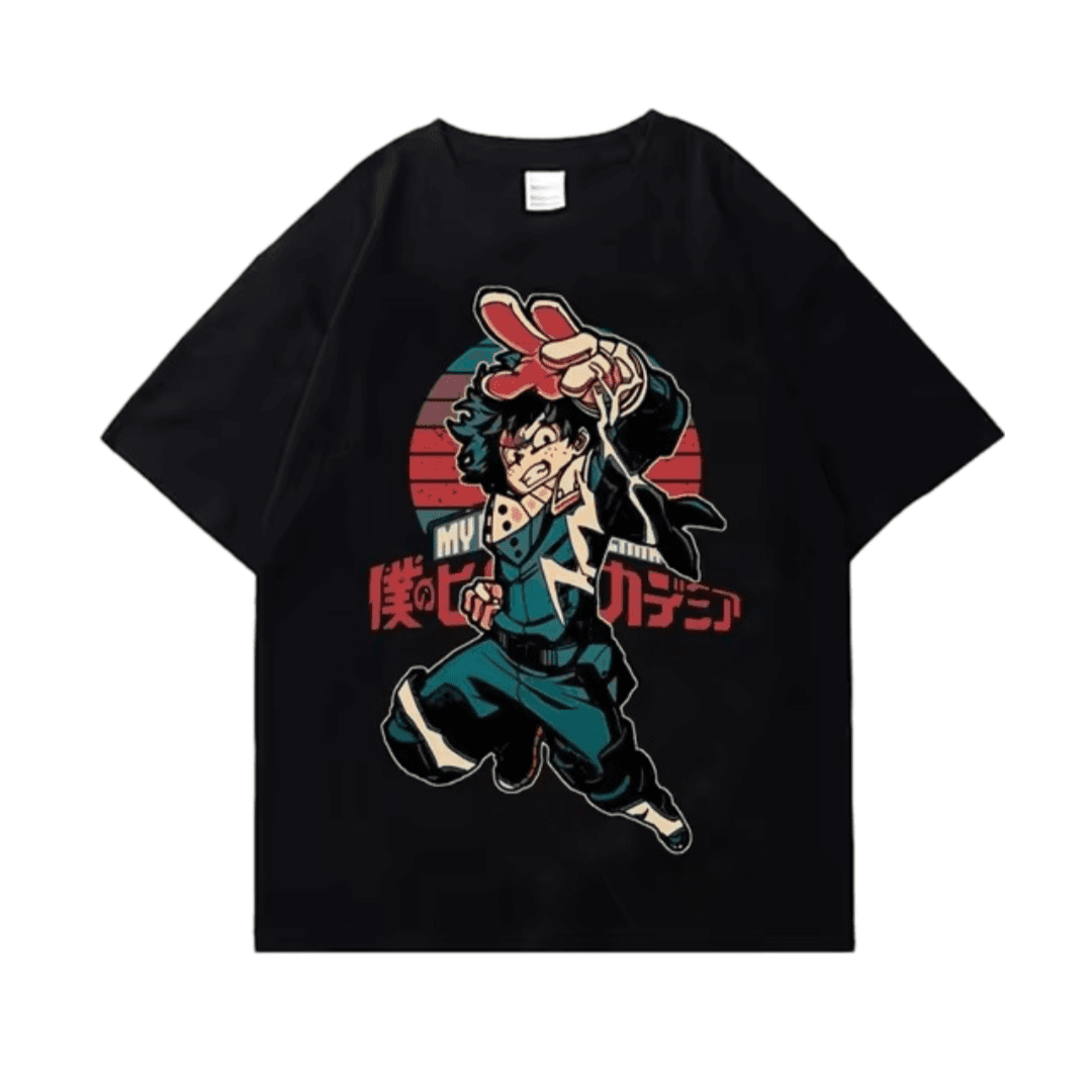 Anime My Hero Academia Izuku Midoriya T-Shirt