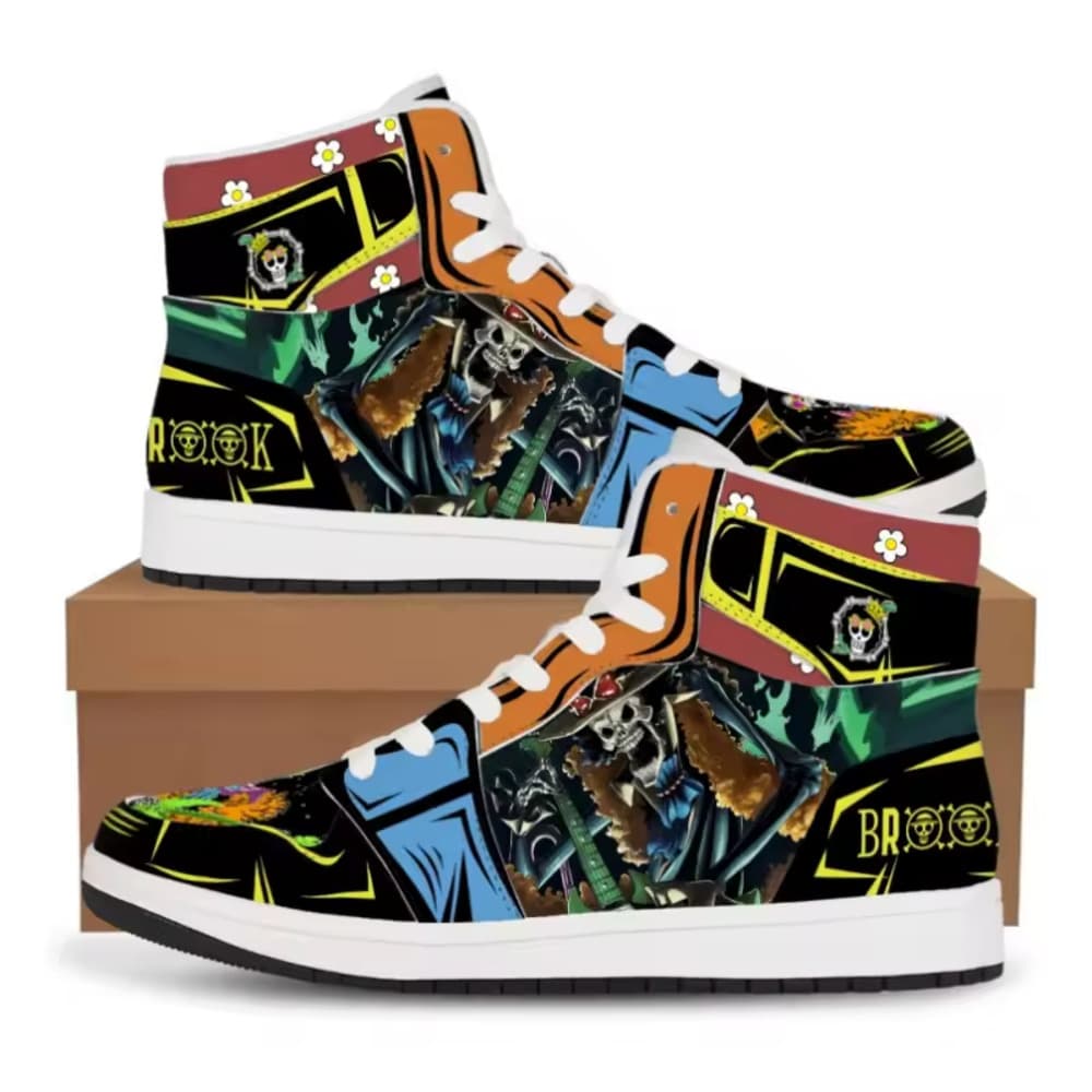 One Piece Anime Brook Shoes For Women