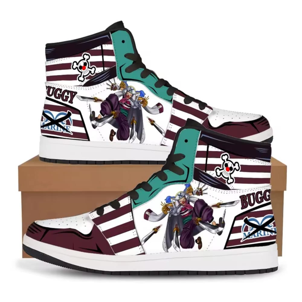 One Piece Anime Buggy Shoes For Women