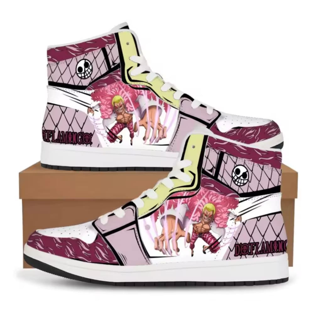One Piece Anime Donquixote Doflamingo Shoes For Women