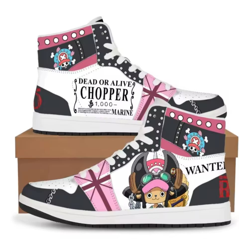 One Piece Anime Dead Or Alive Chopper Shoes For Women