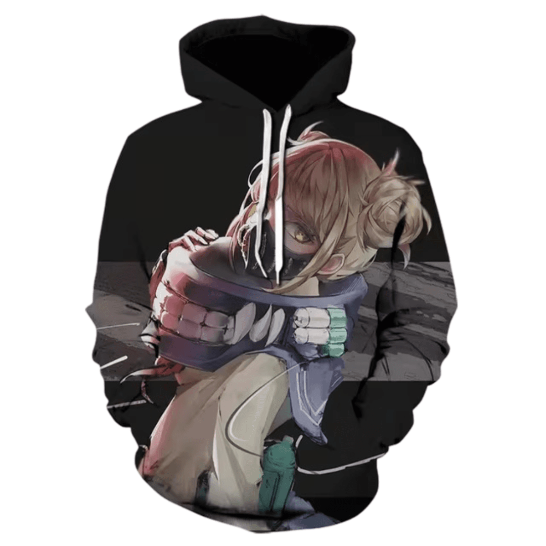 My Hero Academia Anime Himiko Toga 3D Printed Hoodie