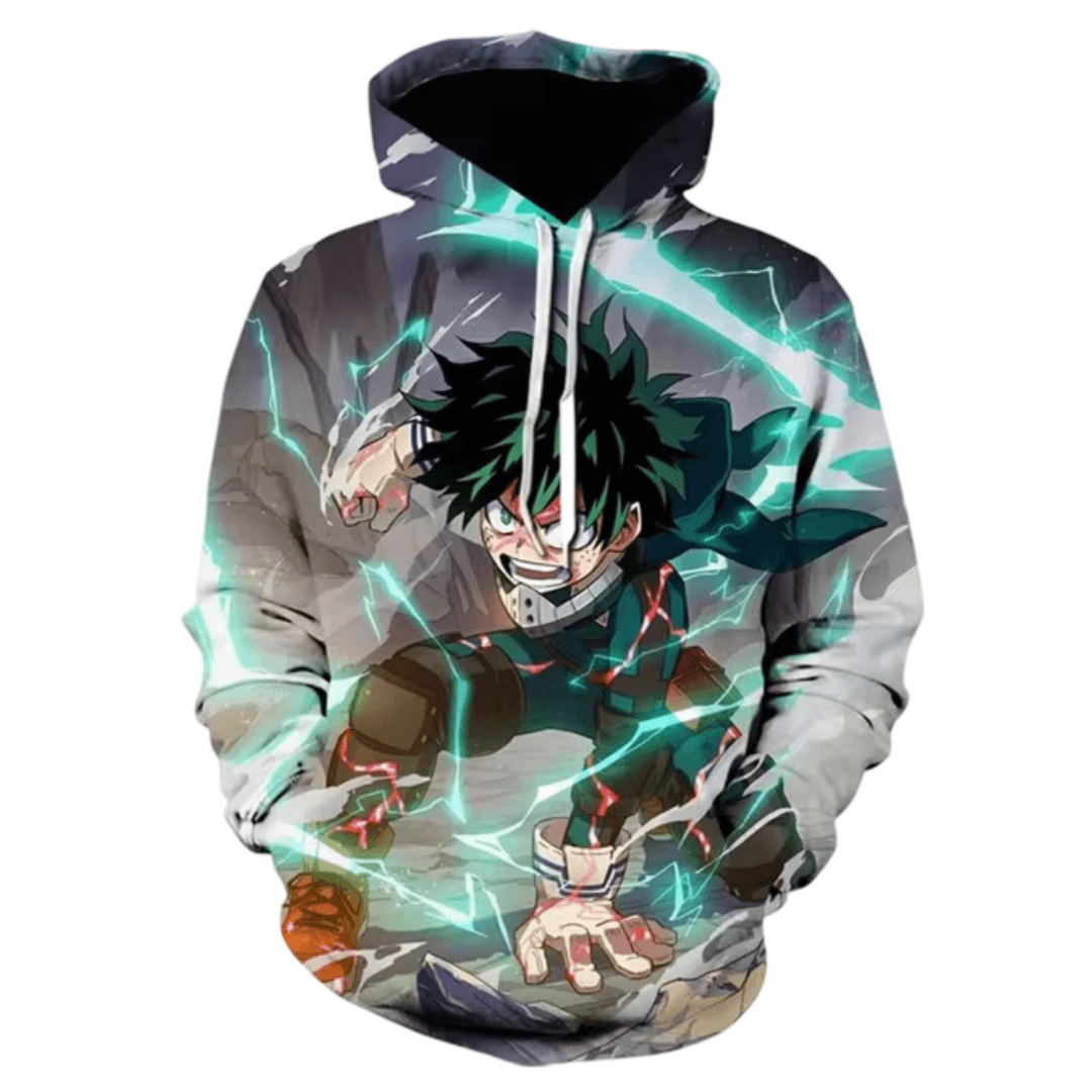 Anime My Hero Academia Izuku Midoriya Hoodie