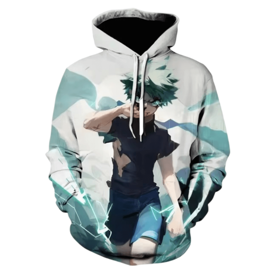 Anime My Hero Academia Izuku Midoriya Winter Hoodie