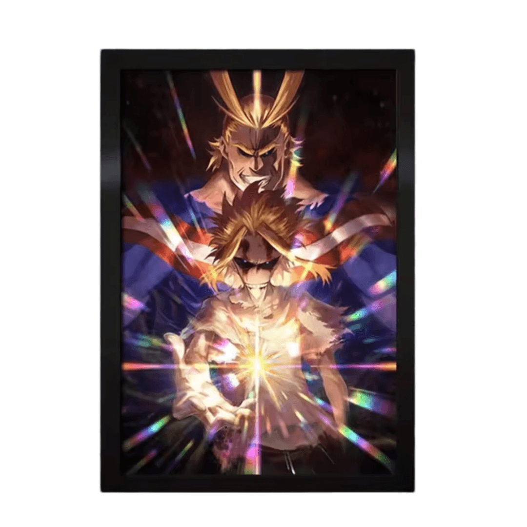 Anime My Hero Academia All Might Painting Wall Art