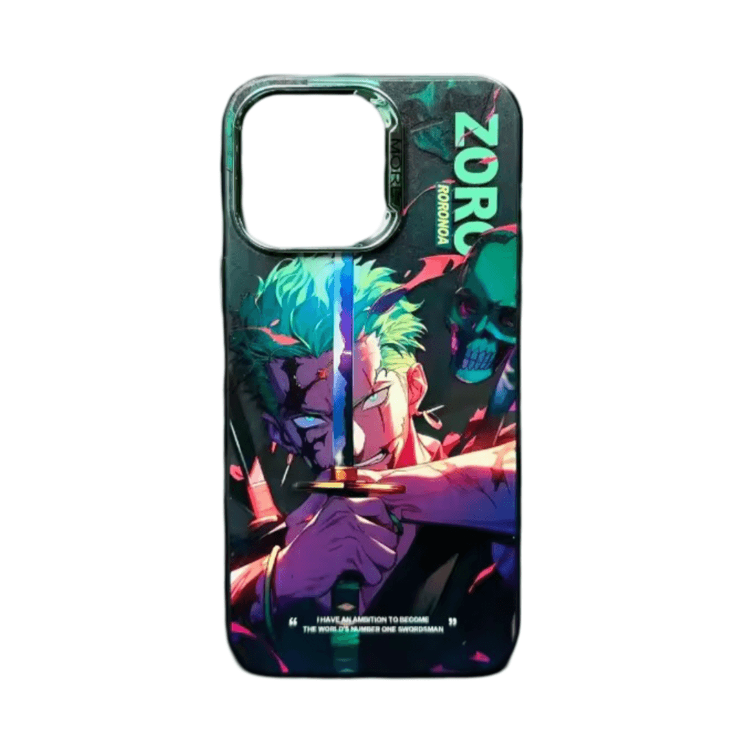 One Piece Anime Roronoa Zoro Apple iPhone Case