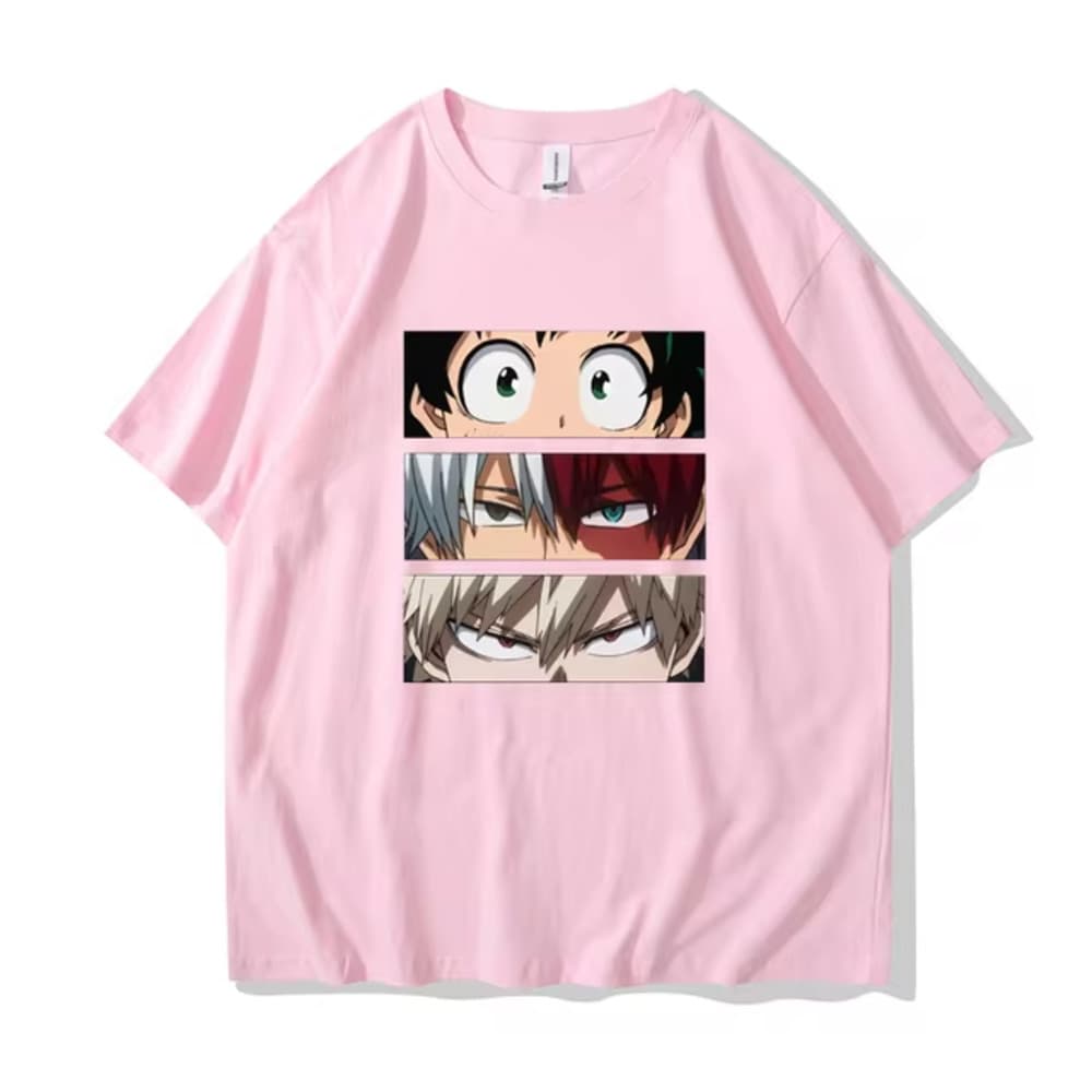 Anime My Hero Academia Characters Printed T-Shirt — detail 1