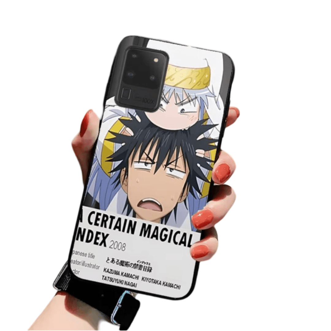 Anime A Certain Magical Index Librorum And Kamijou Samsung Phone Case