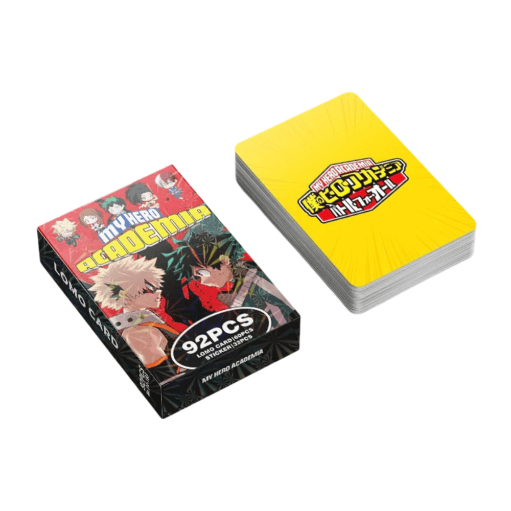 92 Pcs/Set My Hero Academia Anime High-Quality Lomo Cards