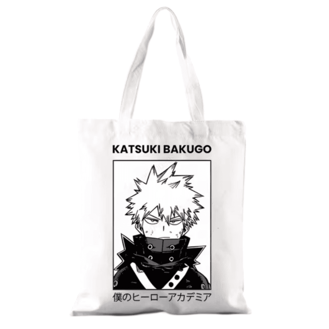 My Hero Academia Anime Katsuki Bakugo Canvas Shoulder Bag