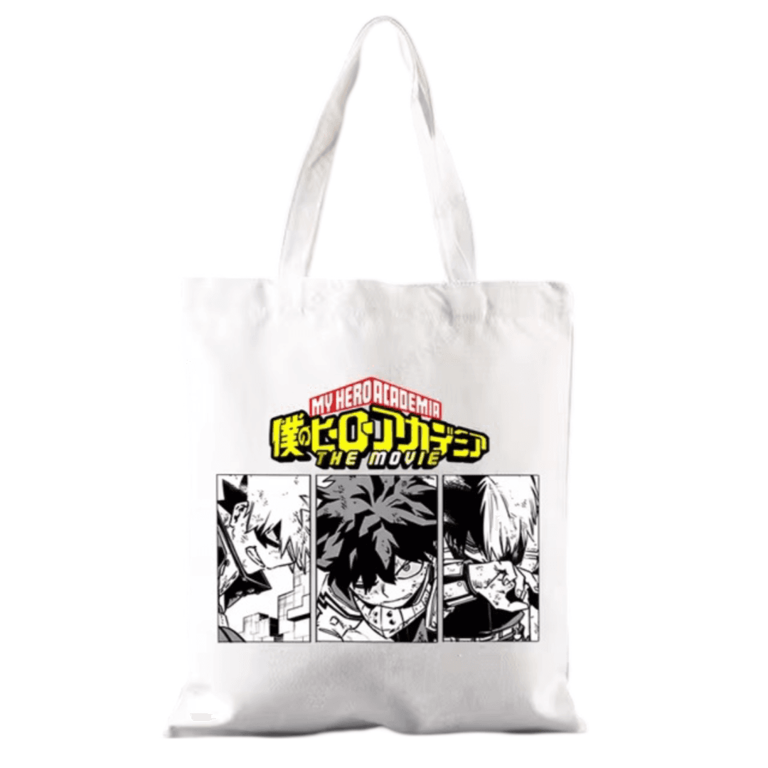 Anime My Hero Academia Character White Shoulder Bag