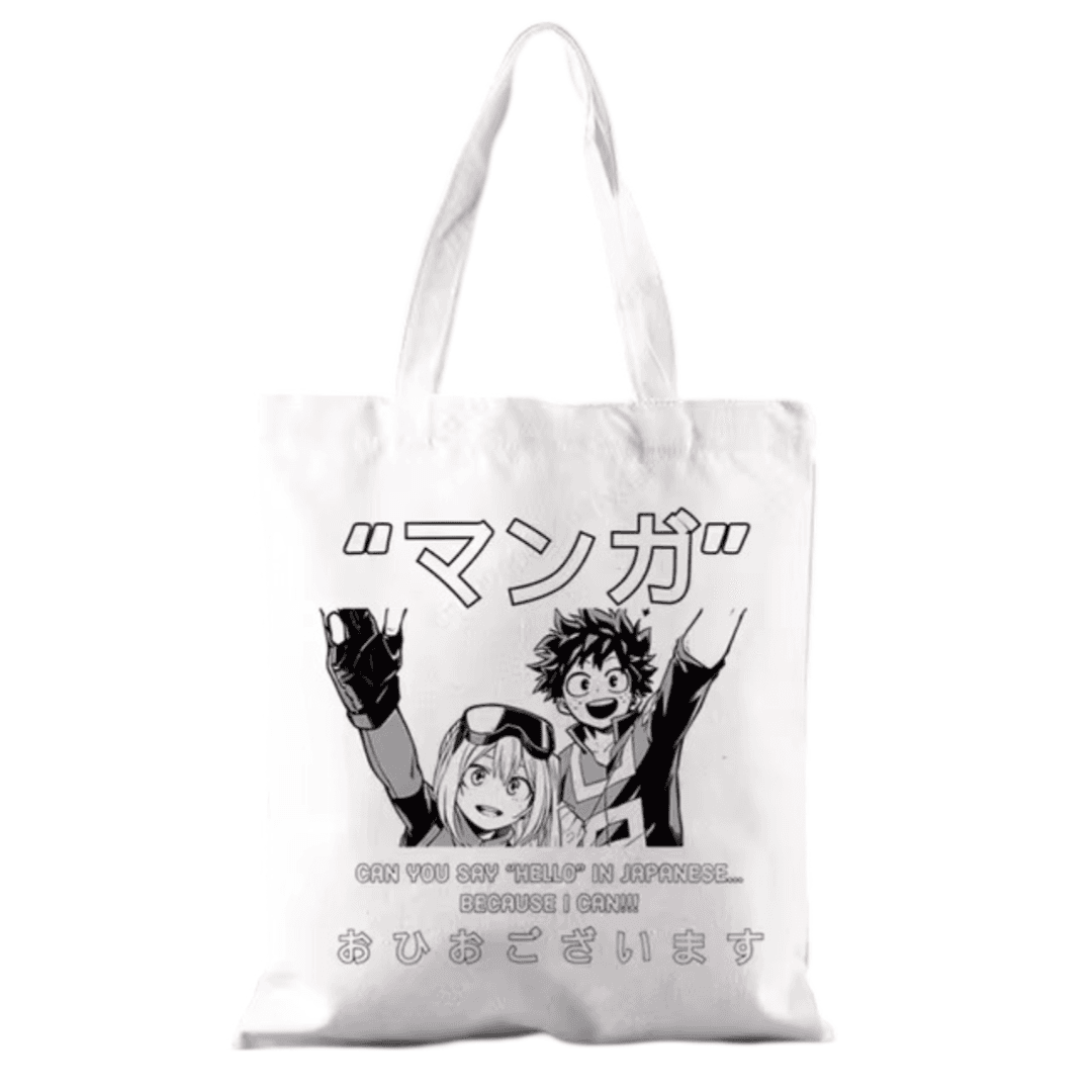 Anime My Hero Academia Izuku Midoriya And Ochaco Uraraka Shoulder Bag