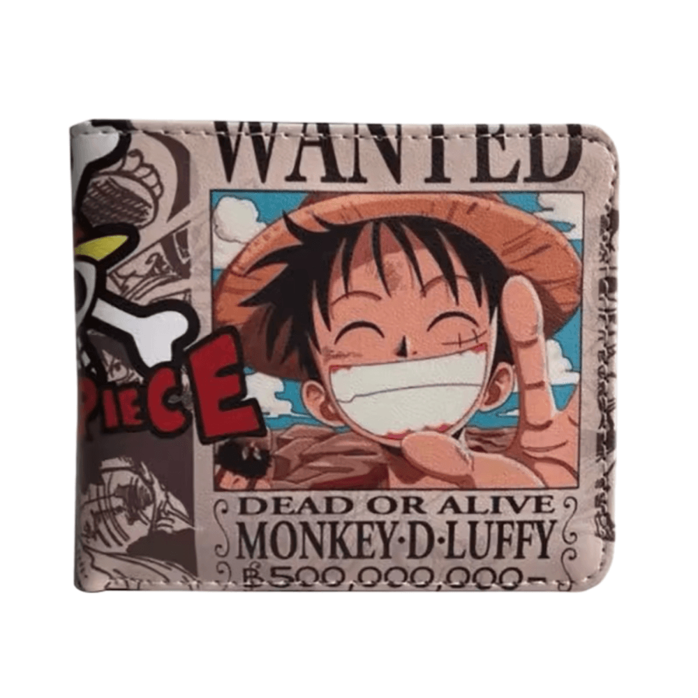 Anime One Piece Dead Or Alive Monkey D. Luffy PU Leather Wallet