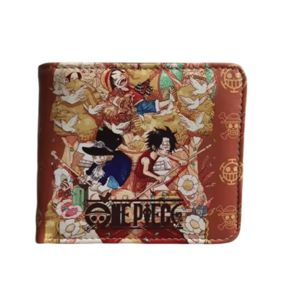 Anime One Piece Characters PU Leather Wallet