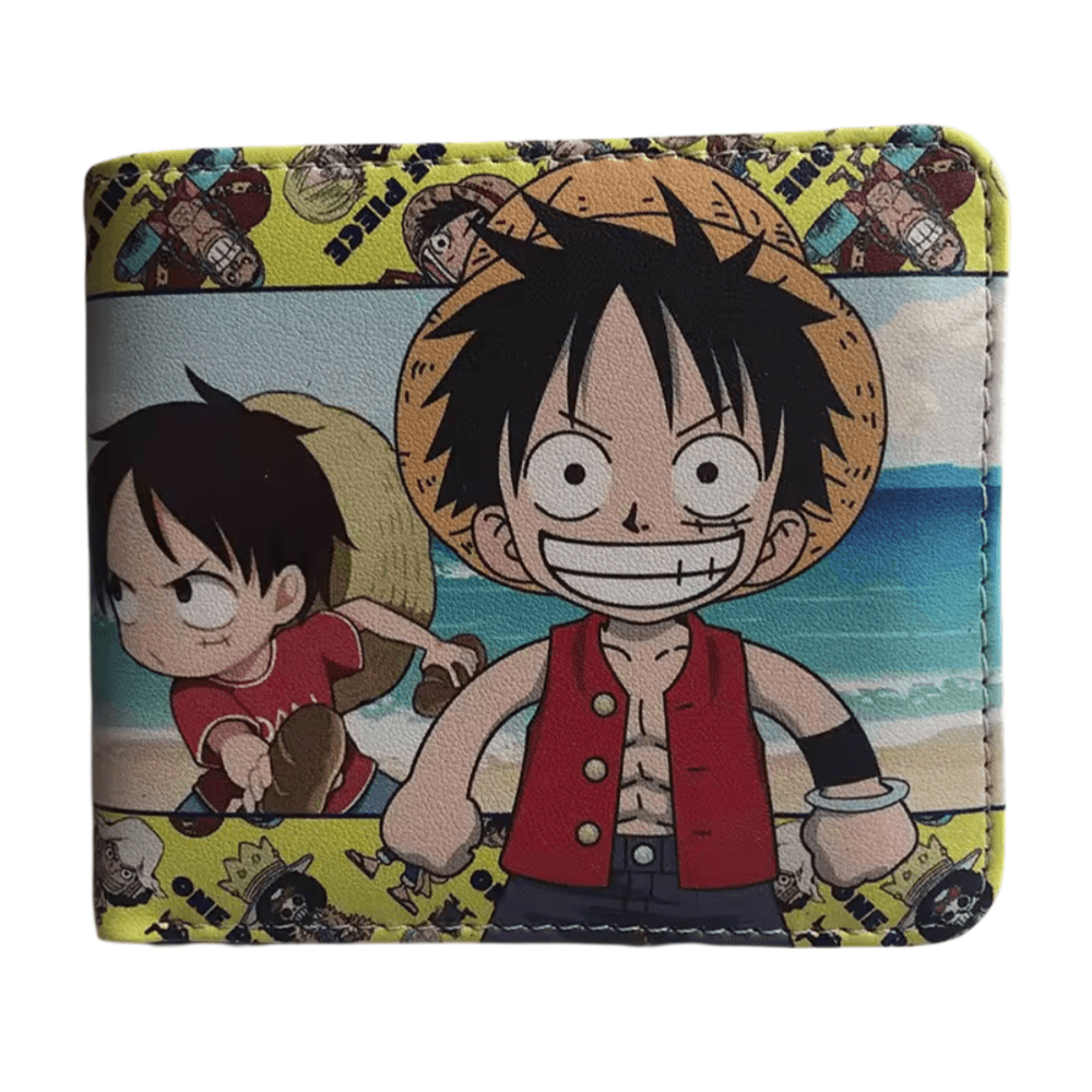 One Piece Anime Monkey D. Luffy PU Leather Wallet