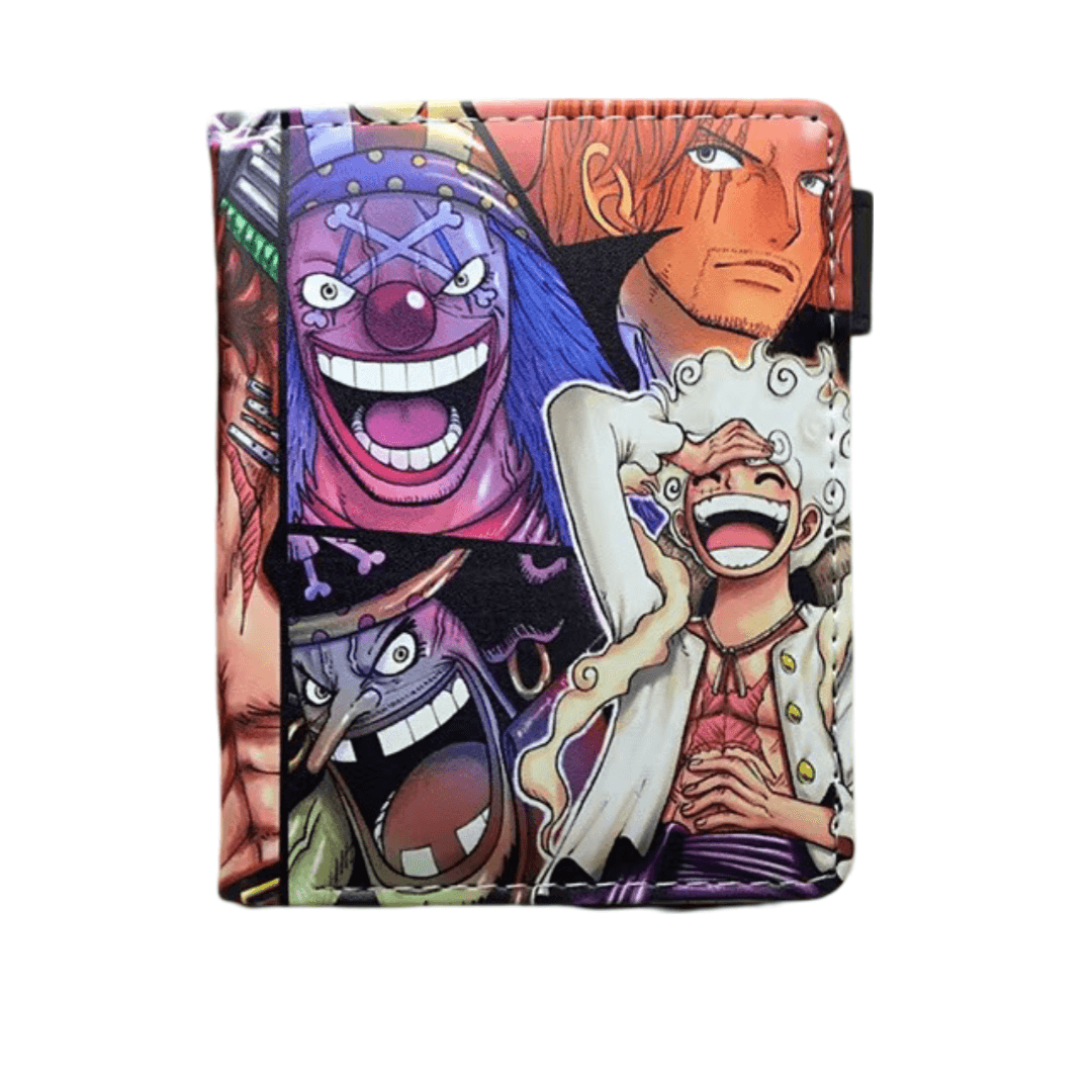 Anime One Piece Gear 5 Character Wallet