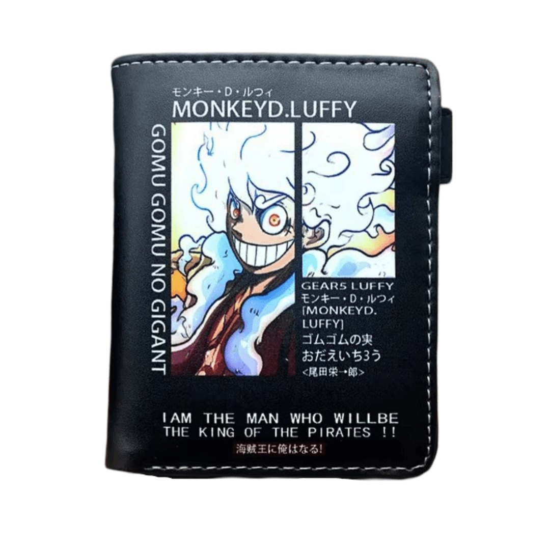 Anime One Piece Monkey D. Luffy Gear 5 Wallet