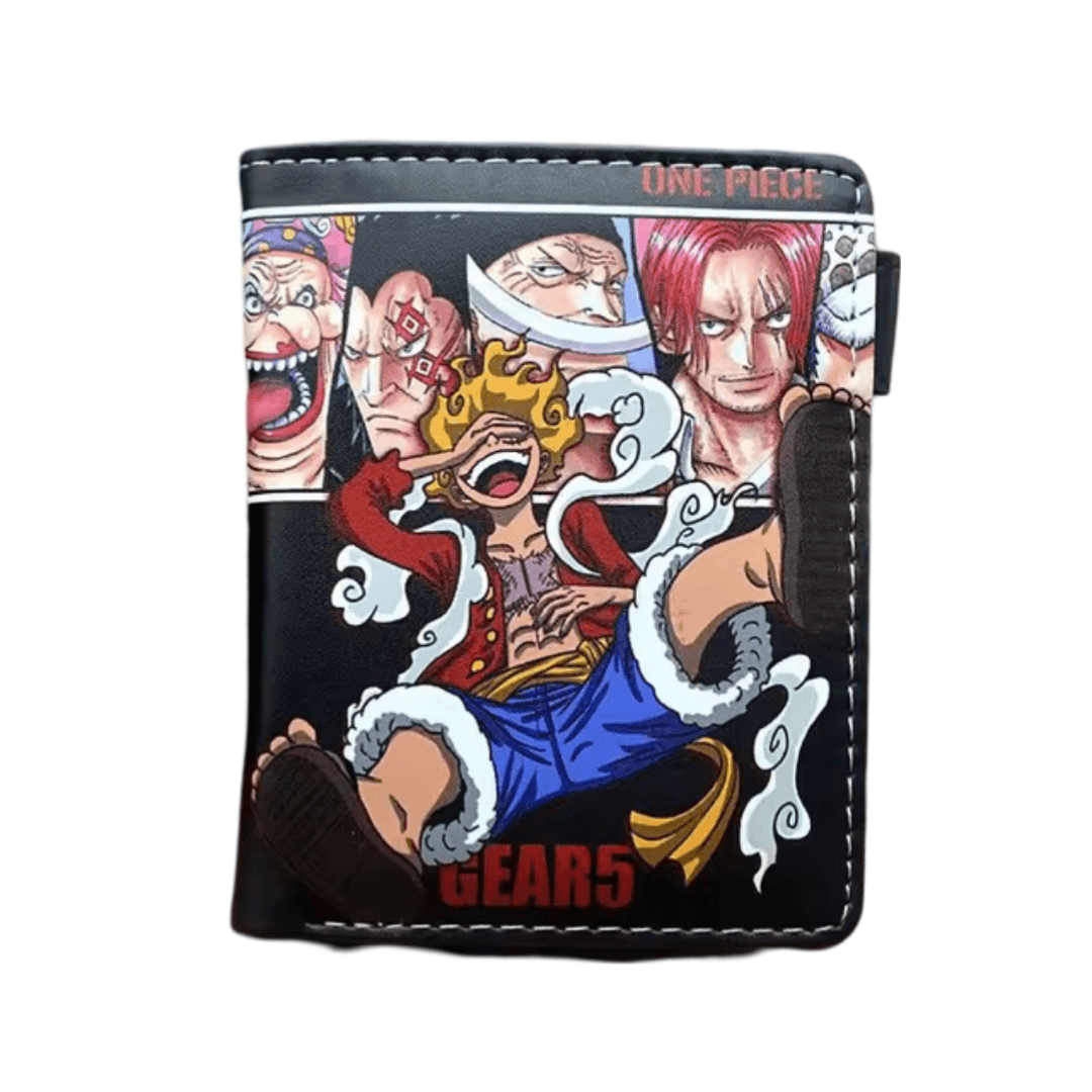 Anime One Piece Gear 5 Luffy And Friends Wallet