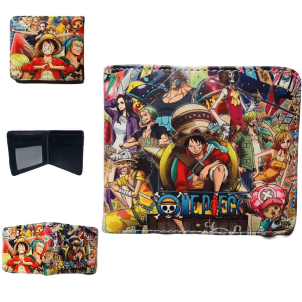 Anime One Piece Characters Printed Wallet