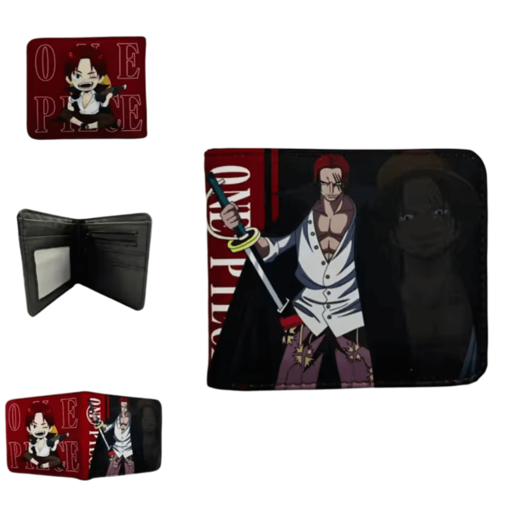 Anime One Piece Shanks Printed PU Leather Wallet
