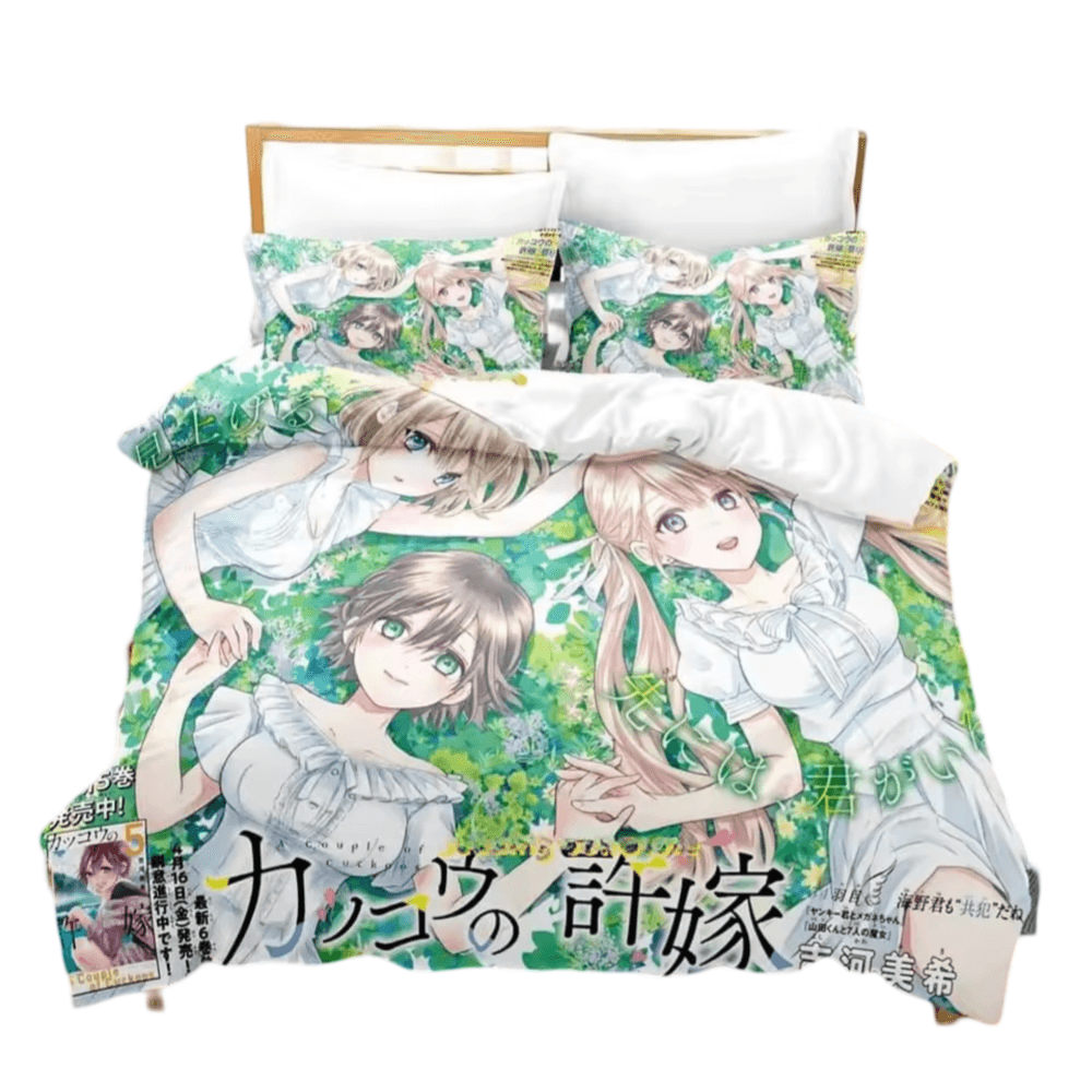 Anime Character A Couple Of Cuckoos Bedding Set