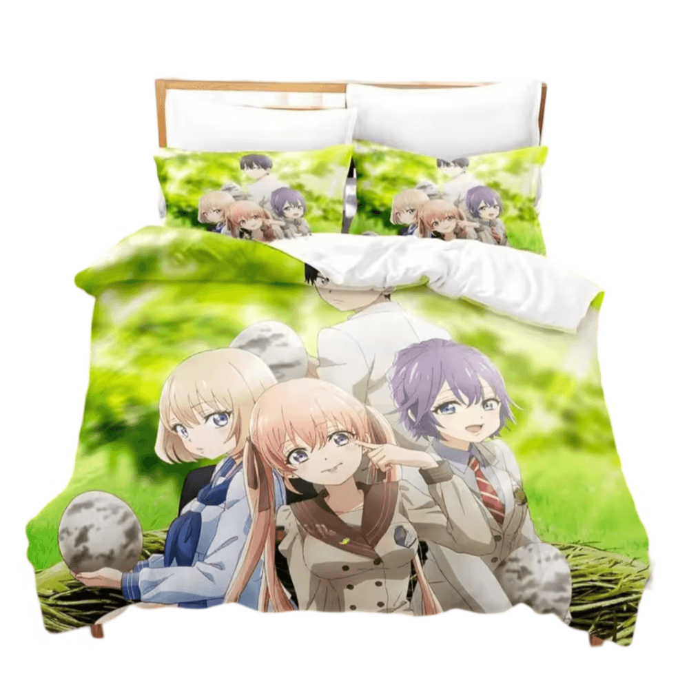 Anime A Couple Of Cuckoos Bedding Set