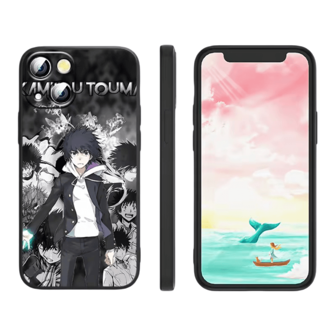 A Certain Magical Index Anime Kamijou Touma iPhone Case