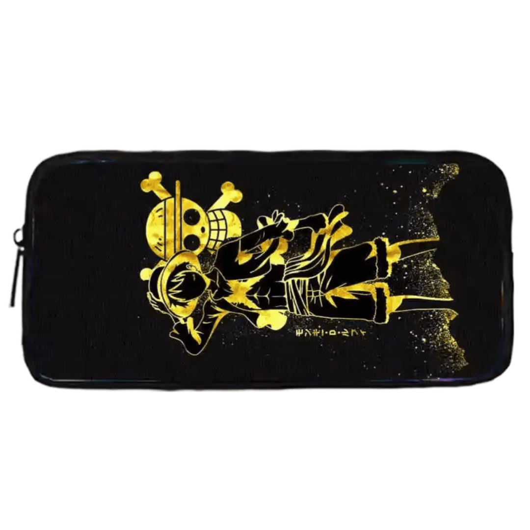 Anime One Piece Luffy With Symbol Pencil Case