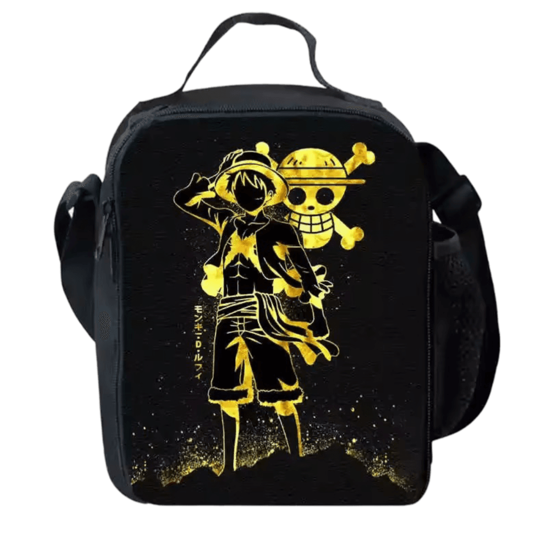 Anime One Piece Luffy With Symbol Lunch Bag