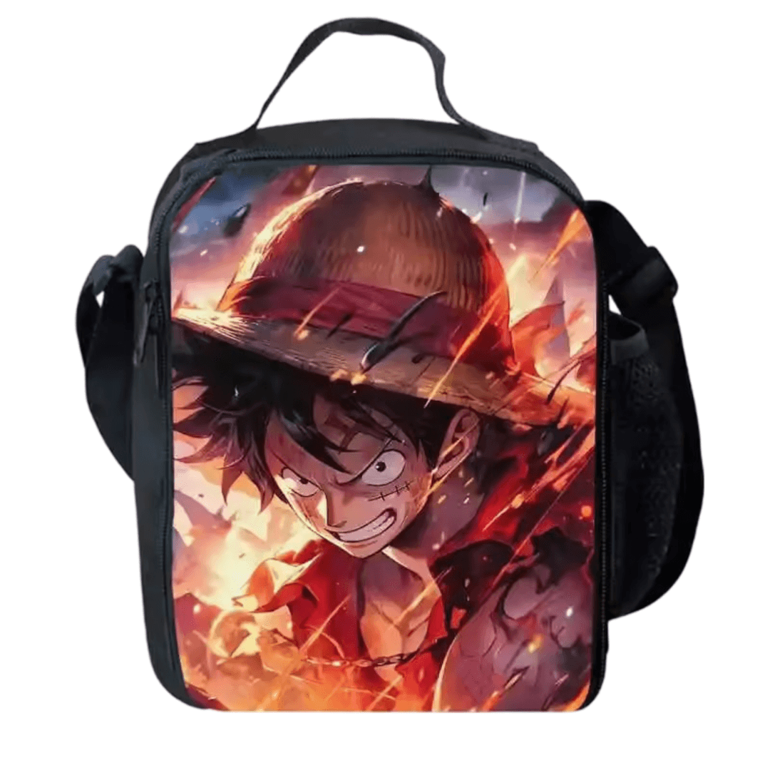 One Piece Luffy Anime Student Lunch Bag