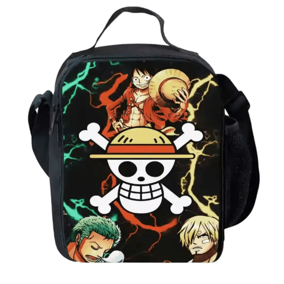 Anime One Piece Straw Hat Pirates Lunch Bag