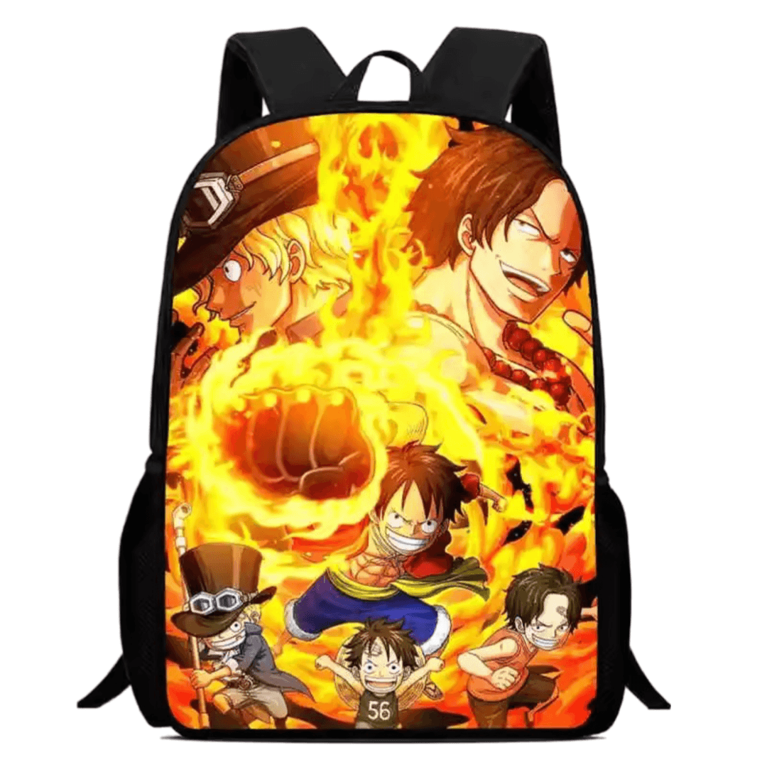 One Piece Character Anime School Bag