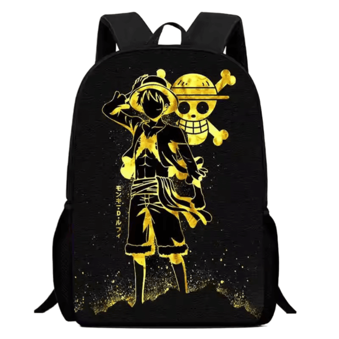 One Piece Anime Luffy And Symbol Backpack