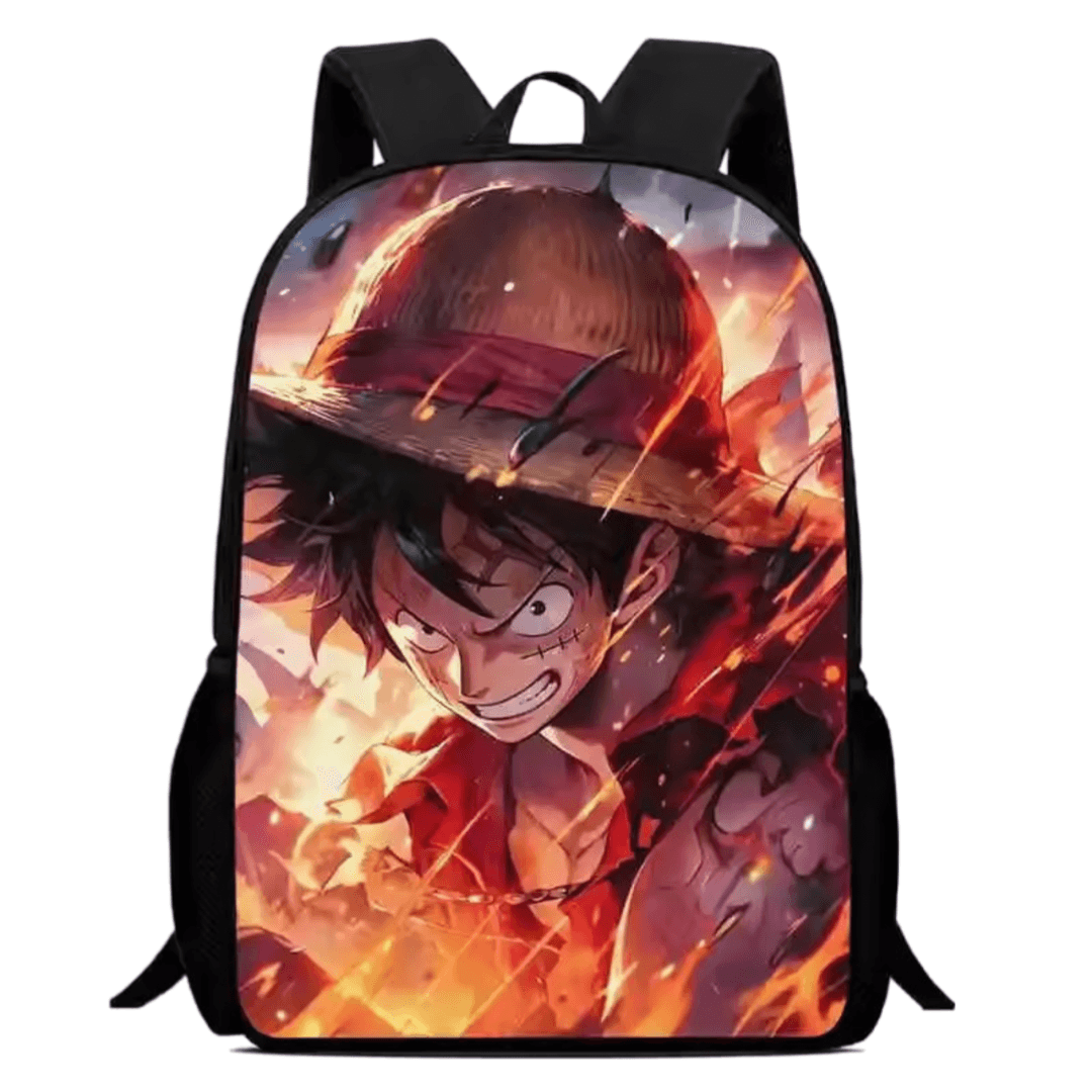 Anime One Piece Luffy Student School Bag