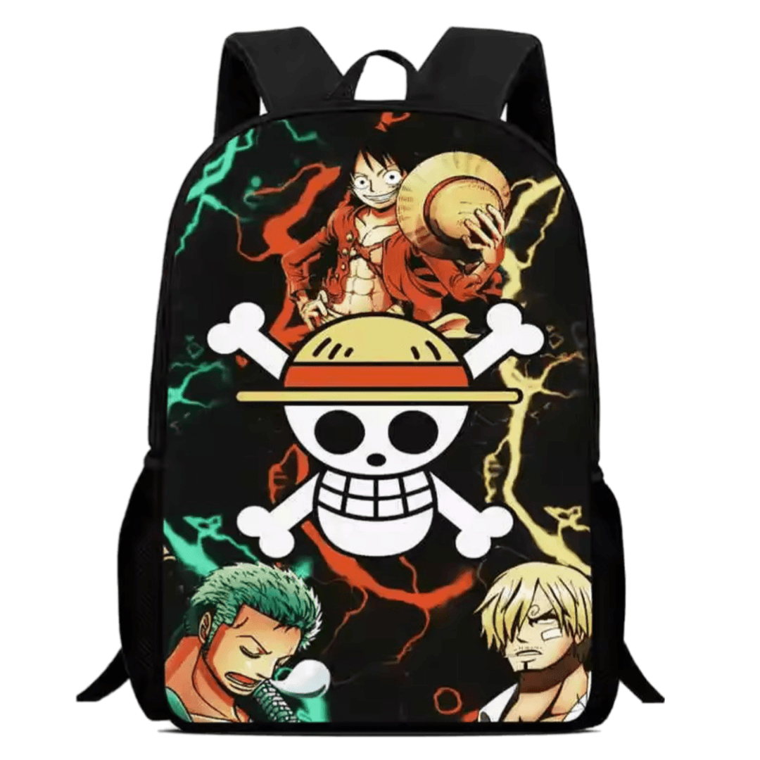 One Piece Straw Hat Pirates Anime Student Backpack