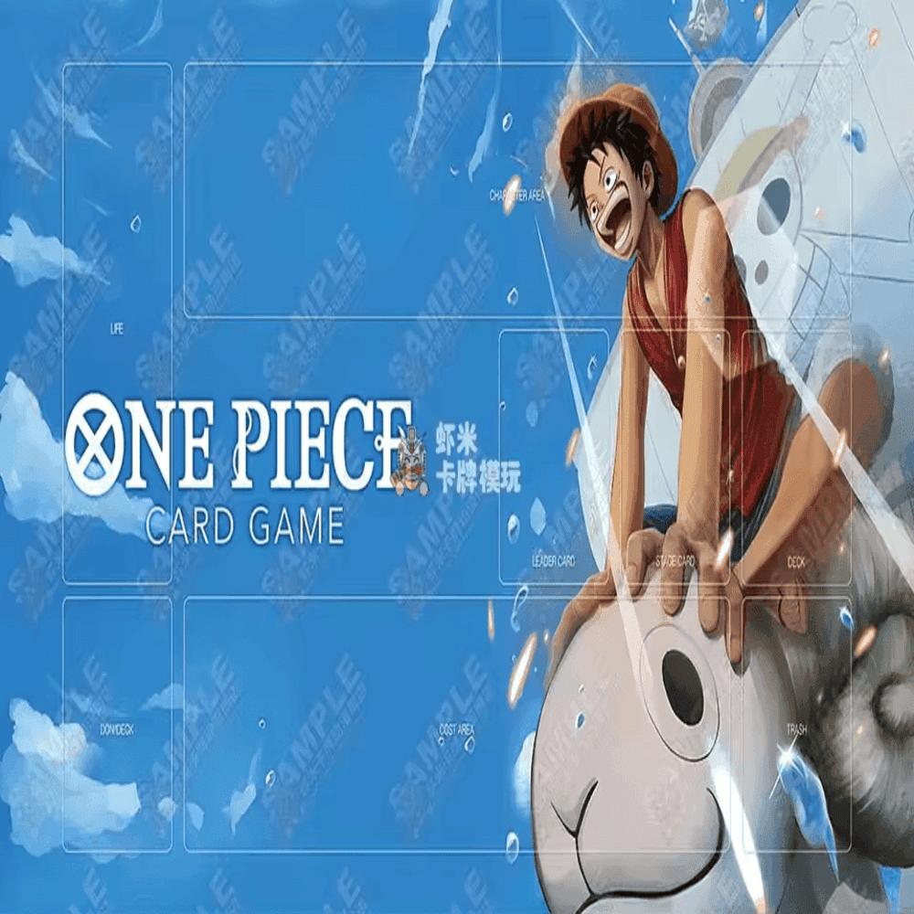 Anime One Piece Thousand Sunny Luffy Trading Card Game Mat