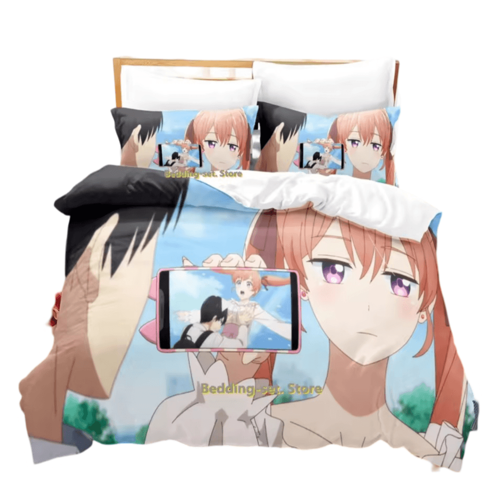 Anime A Couple Of Cuckoos Nagi Umino And Erika Amano Bedding Set