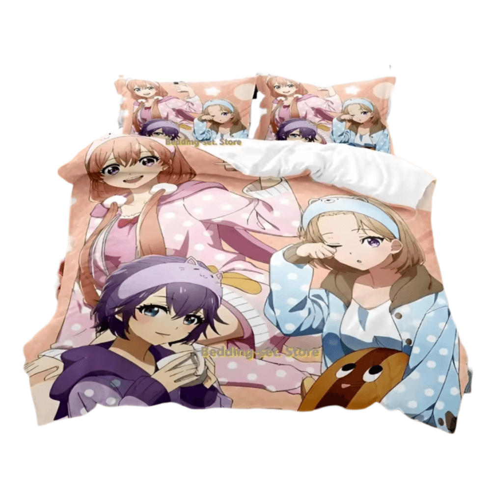 A Couple Of Cuckoos Anime Character 3D Print Bedding Set